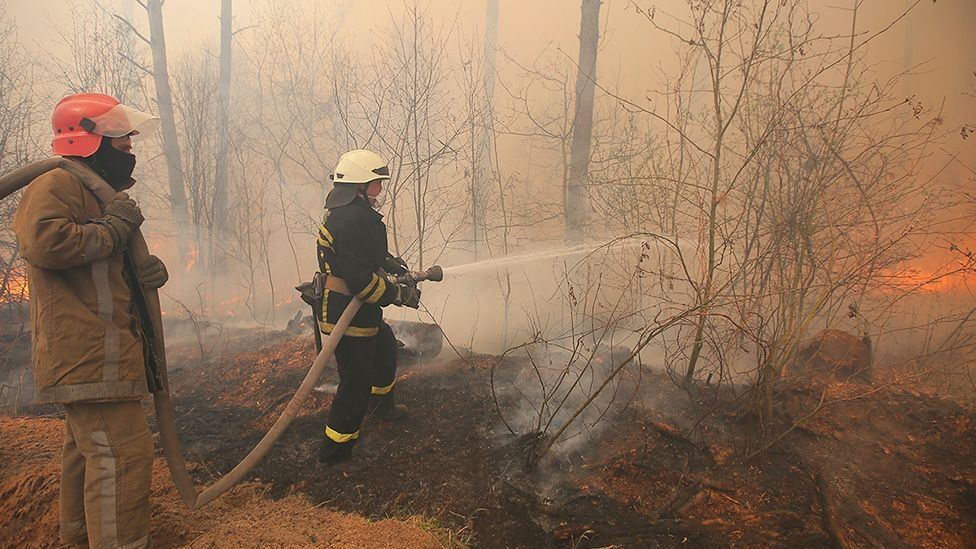 incendios chernobyl