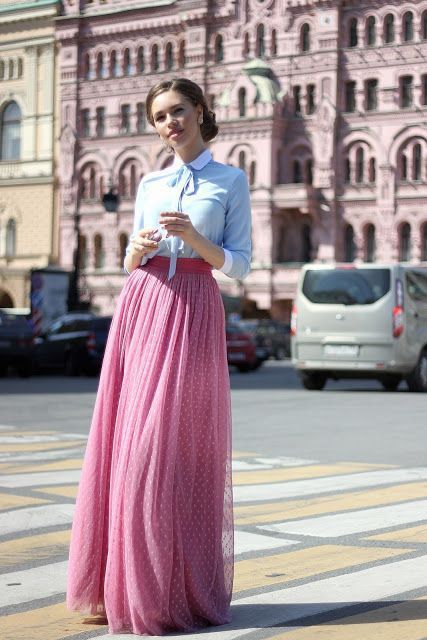 Creo que papelería Doncella Trend alert! Lleva una maxi falda color rosa este verano - EstiloDF