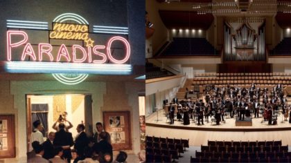 Disfruta de “Cinema Paradiso” con orquesta en vivo