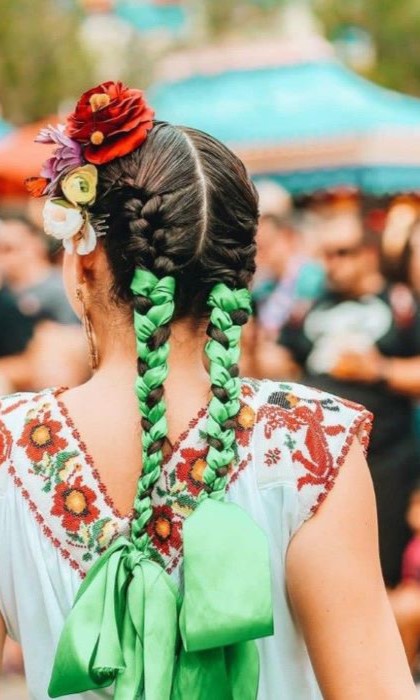 Trenzas patrias para celebrar el Grito de Independencia con estilo