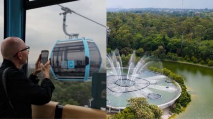 Disfruta del Bosque de Chapultepec por los aires; viaja en Cablebús