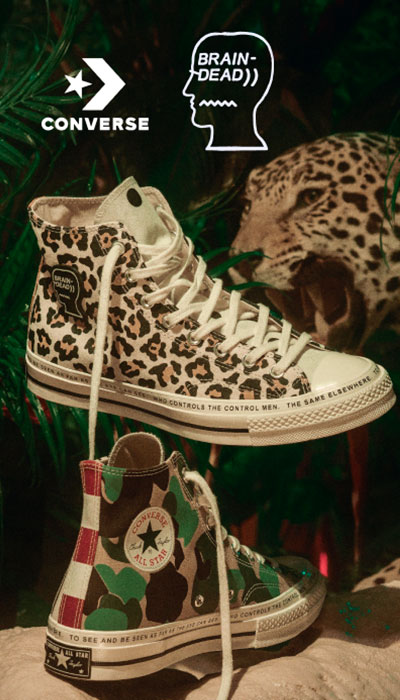 Converse x Brain Dead: ¡La colaboración que lleva tu street style a otro nivel!